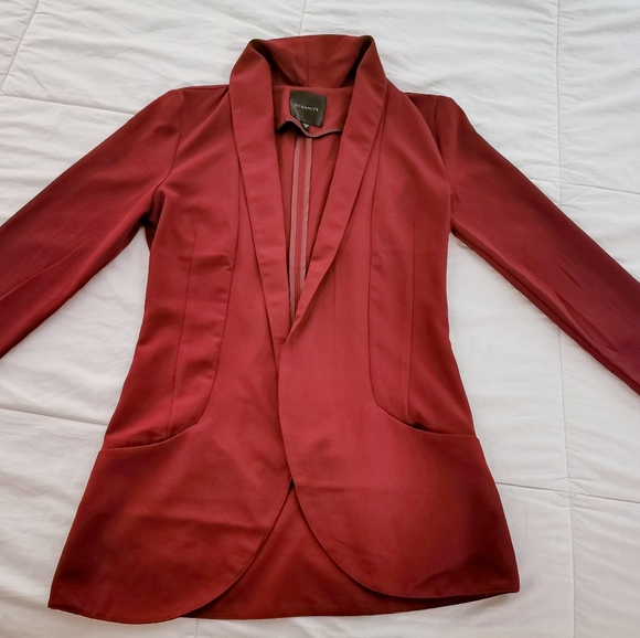 Burgundy Dynamite Blazer Size XS - Picture 1 of 6